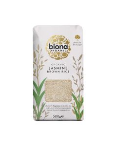 Organic Jasmine Rice Biona (Brown) 500g
