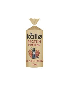 Kallo Protein Packed Lentil Cakes 100g