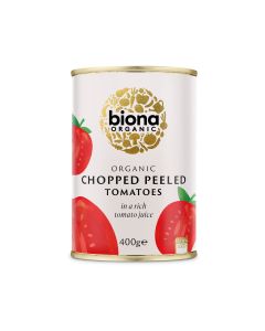 Biona Organic Chopped Peeled Tomatoes 400g