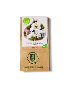 PuurBio Puschkinia Libanotica Alba Bulbs Organic 10 Pack