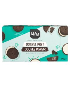 Mjam Chocolate & Vanilla Biscuit Organic 176g