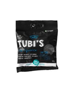 Terra Sana Organic Liquorice Salty Tubi's 100g