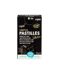 Terra Sana Liquorice Pastilles Organic 25g