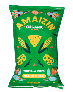 Amaizin Tortilla Chips Nacho Cheese (150g)