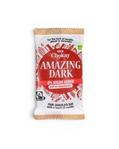 Chokay Amazing Dark Chocolate 0% Sugar Organic 70g