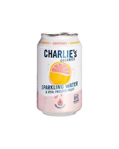 Charlie's Organic Sparkling Grapefruit 330ml