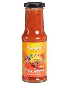 Amaizin Organic Hot Taco Sauce  (220g)