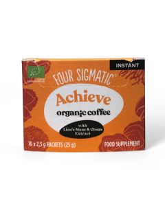 Four Sigmatic Achieve Mushroom Coffee Mix with Lions Mane & Chaga Organic 10 Servings / 25g