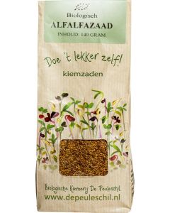 The Peuleskin Organic Alfalfa Seeds 140g