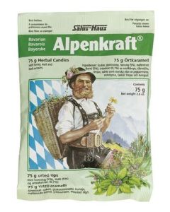 Alpenkraft Herbal Candies with Honey, Malt and Herbal Extracts 75g