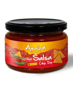 Amaizin Organic Hot Salsa Chip Dip (260g)