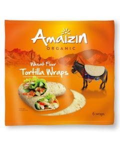 Amaizin Wheat Flour Tortilla Wraps (6 pcs)