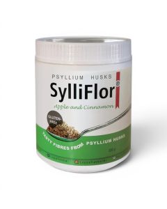 RoCa Healthcare SylliFlor Psyllium Husks Tub Apple & Cinnamon 200g