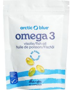 Arctic Blue Omega 3 Fish Oil 60 soft gels