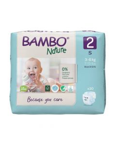 Bambo Nature Nappies Size 2  (30 pcs)