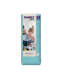 Bambo Nature Nappies Size 6 / XL Tall Bag (40 pcs)