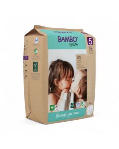 Bambo Nature Nappies Size 5 / Junior (22 pcs)