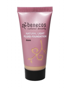 Benecos Natural Light Fluid Foundation - Dune (30ml)