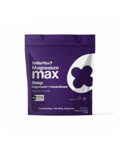 Better You Magnesium Max Sleep Magnesium + Passionflower Natural Cocoa Powder 160g
