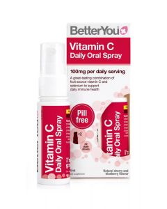BetterYou Vitamin C 100mg Daily Oral Spray (25ml)
