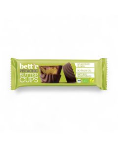 Bett'r Pistachio Butter Cups Organic 3 Cups / 39g