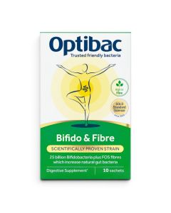 Optibac Bifido & Fibre Probiotic 10 Sachets
