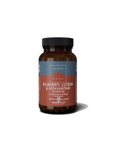 Terranova Bilberry, Lutein & Astaxanthin Complex 50 Veg Caps