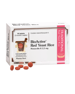 Pharma Nord BioActive Red Yeast Rice Monacolin K 2.5mg 90 tabs
