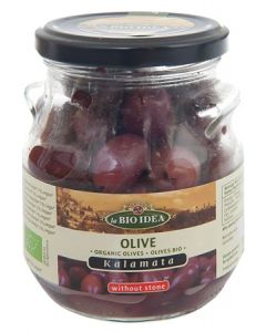 La Bio Idea Seedless Black Olives (180g)
