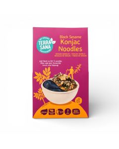 Terra Sana Black Sesame Konjac Noodles Organic 330g
