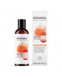 Kinvara Brilliant Body Oil With Apricot Oil & Vitamin E 150ml