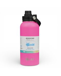 Cheeki Adventure Insulated Bottle Magenta 1L