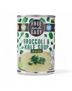 Free and Easy Broccoli & Kale Soup Organic 400g