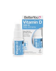 BetterYou Vitamin D 1000iu Daily Oral Spray 15ml