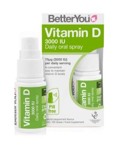 BetterYou Vitamin D 3000iu Daily Oral Spray 15ml