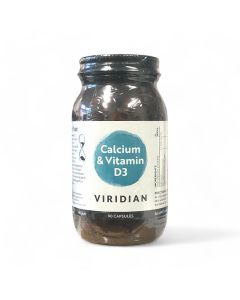 Viridian Calcium & Vitamin D3 90 Caps