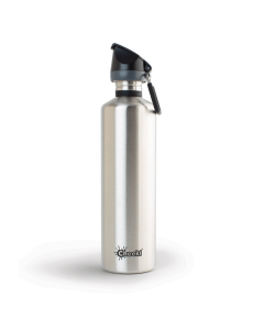 Cheeki Stainless Water Bottle Active Silver 1L