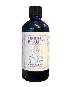 Mindful Beauty Chesty Stuffy Massage Oil 100ml (made in Ireland) 