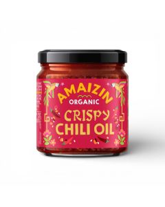 Amazin Crispy Chilli Oil Organic 170g