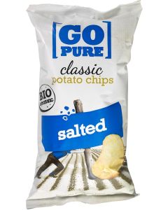 Go Pure Organic Salted Potato Chips 125g