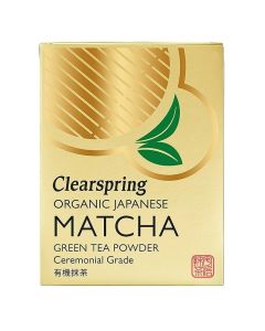 Clearspring Matcha Green Tea Powder - Ceremonial Grade 30g