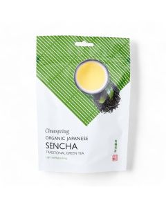 Clearspring Sencha Tea Loose Leaf Organic 90g