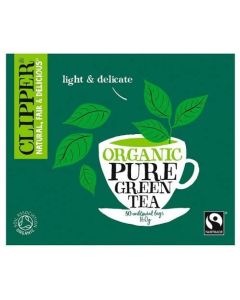 Clipper Pure Green Tea Organic 80 Unbleached Bags