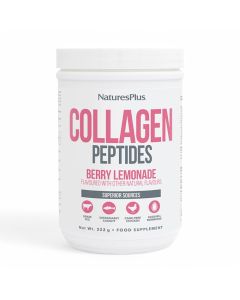 NaturesPlus Collagen Peptides Berry Lemonade Flavour 322g