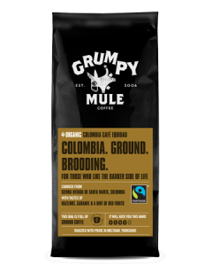 Grumpy Mule Organic Fair Trade Colombia Ground Coffee (227g)