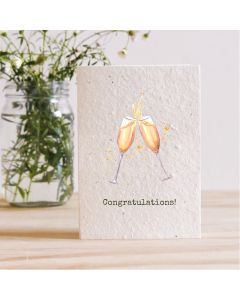 Plantable Seed Card - Congratulations