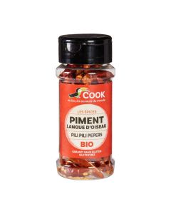 Cook Organic Dried Piri Piri Chili Peppers 20g