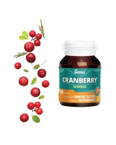 Sona Cranberry High Strength 90 Caps