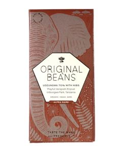 Original Beans Udzungwa Dark Organic Chocolate (70g)
