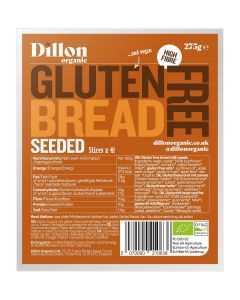 Dillon Organic Gluten Free Seeded Bread 4 slices
